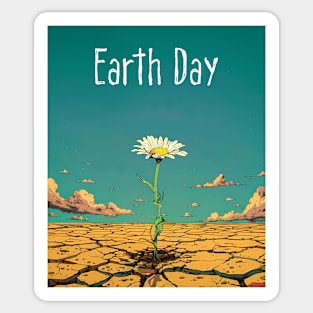 Earth Day: April 22nd A Reflection on Our Planet’s Fragile Existence Sticker